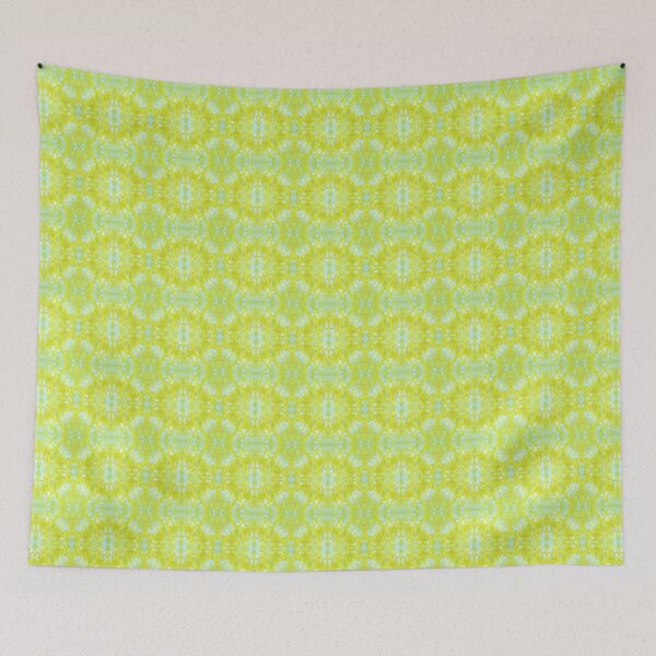 Item preview, Kaleidoscope in yellow and blue designed and sold by Janine-Brewster.