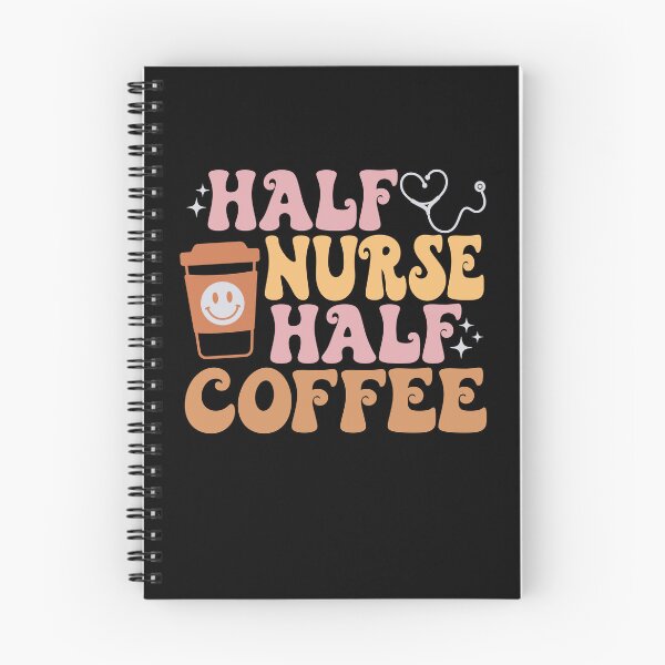 Item preview, Retro Funny, Half Nurse Half Coffee, Birth Coach, Birth Worker, Coffee Lover, Midwifery CNM Student designed and sold by behindthefacts.