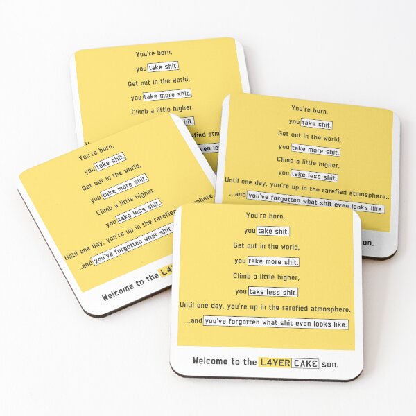 Item preview, Layer Cake: Facts of Life designed and sold by Noble&Etchings ..