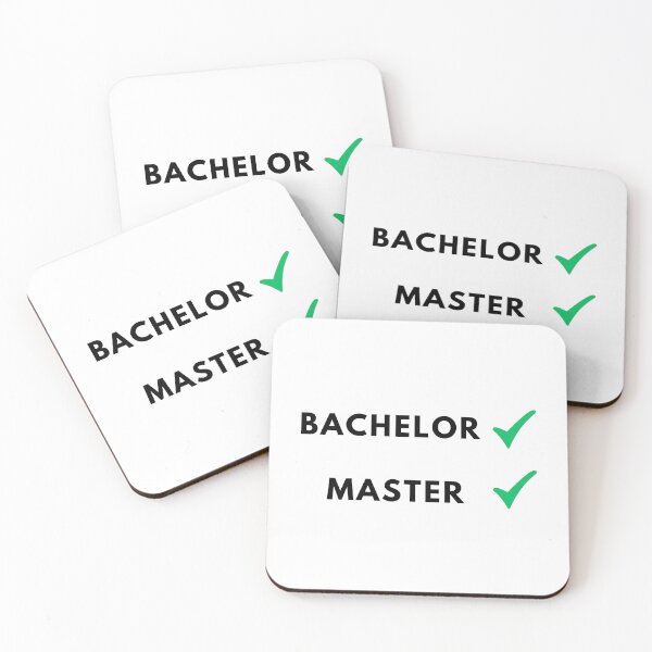 Item preview, Bachelor done, Master done, master degree designed and sold by NoetherSym.