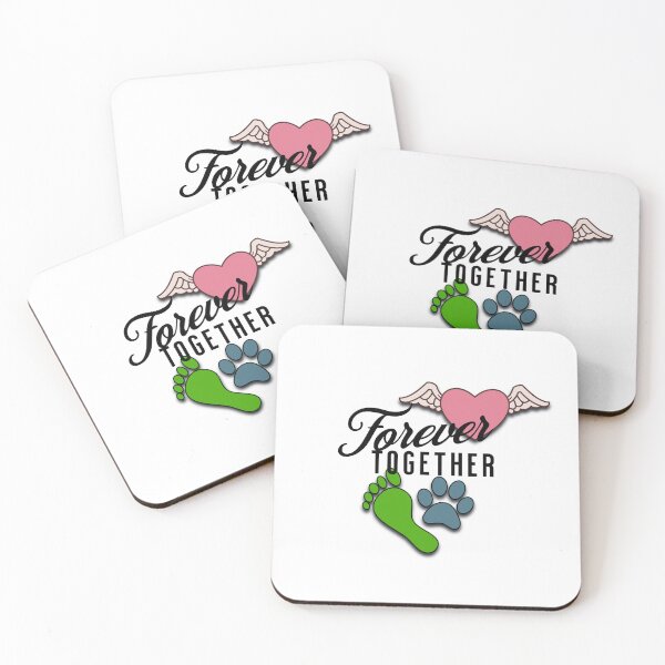 Item preview, Forever Together Cats & Dogs Love designed and sold by ARTCLAYSTO.