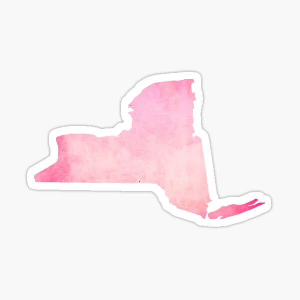 Item preview, Pink Watercolor New York designed and sold by kevgib.