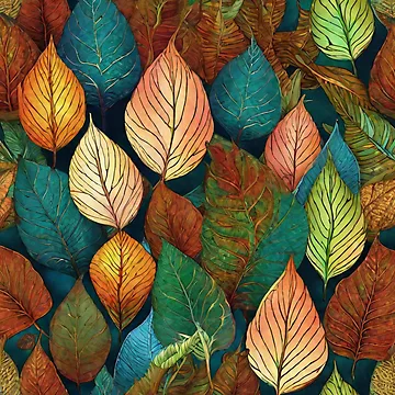 Artwork thumbnail, leaf pattern by coolsima