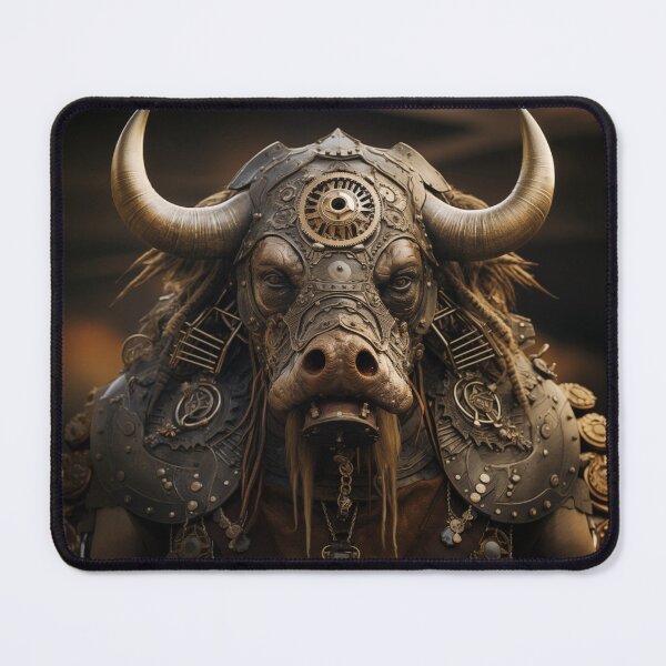 Item preview, Clockwork Beast: The Steampunk Cape Buffalo designed and sold by Manimilo.