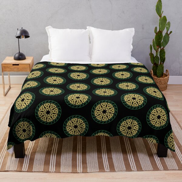 Item preview, Celtic Knot Shield Green & Gold designed and sold by Jeallan Designs.