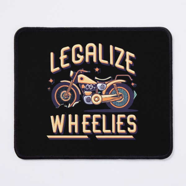 Item preview, Legalize Wheelies - driver motorcycle gift designed and sold by GalaxyGraffiti.