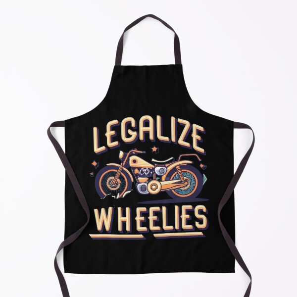 Item preview, Legalize Wheelies - driver motorcycle gift designed and sold by GalaxyGraffiti.