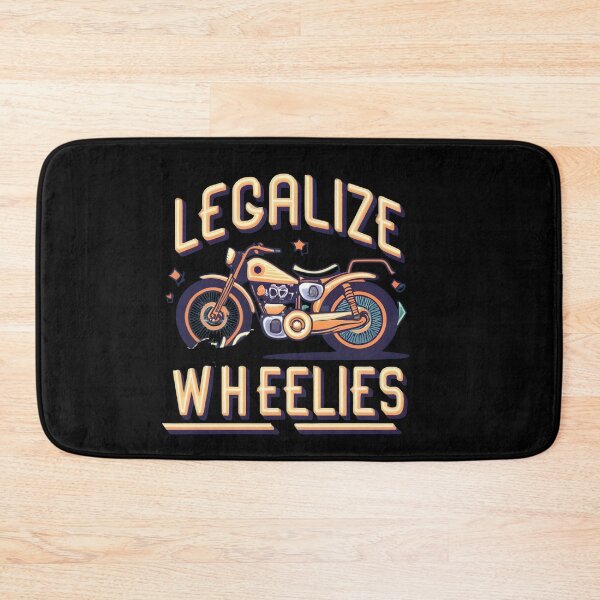 Item preview, Legalize Wheelies - driver motorcycle gift designed and sold by GalaxyGraffiti.