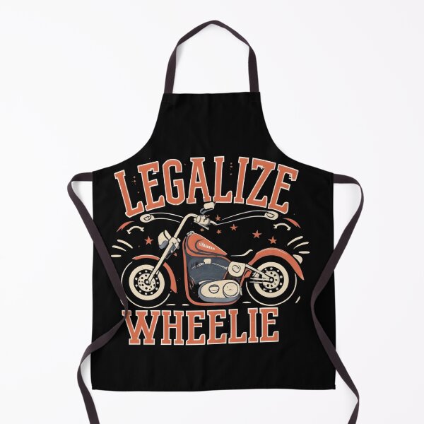 Item preview, Legalize Wheelies - driver motorcycle gift designed and sold by GalaxyGraffiti.