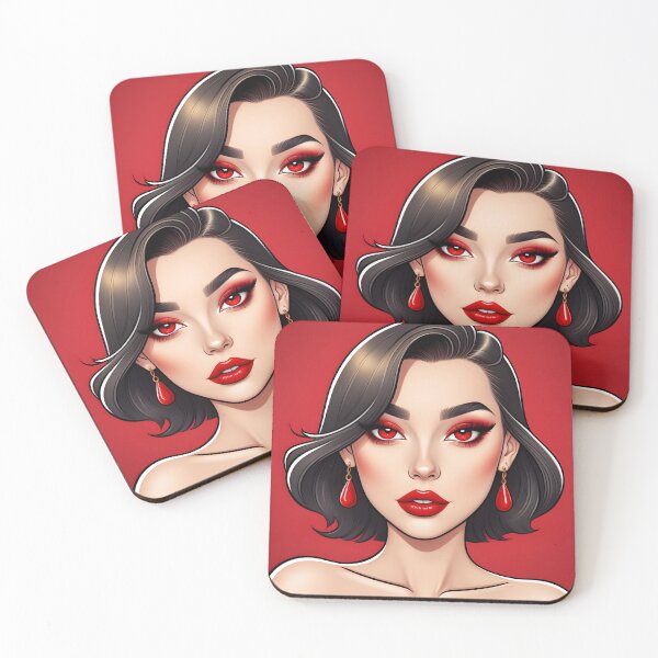Item preview, red lips designed and sold by aimarketspot.