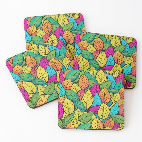 Item preview, colourful leaves designed and sold by coolsima.
