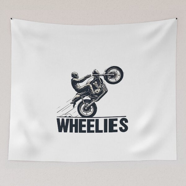 Item preview, Legalize Wheelies - driver motorcycle gift designed and sold by GalaxyGraffiti.