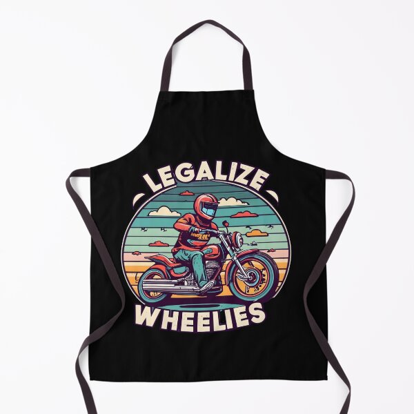Item preview, Legalize Wheelies - driver motorcycle gift designed and sold by GalaxyGraffiti.