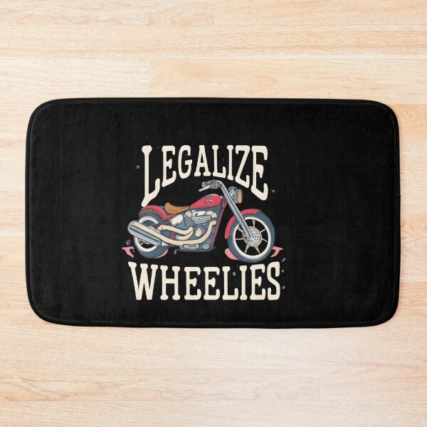 Item preview, Legalize Wheelies - driver motorcycle gift designed and sold by GalaxyGraffiti.