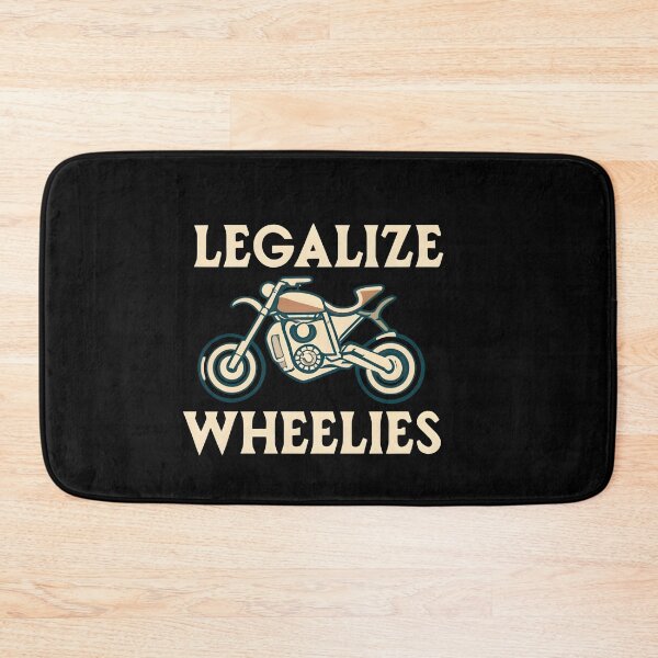 Item preview, Legalize Wheelies - driver motorcycle gift designed and sold by GalaxyGraffiti.