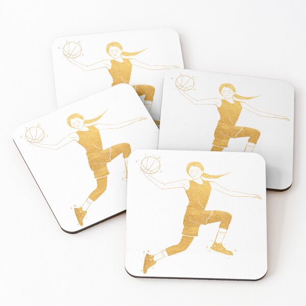 Item preview, Illustration of an inspiring woman - Golden Rebound designed and sold by Michouprint.