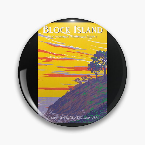 Item preview, Block Island Rhode Island USA Poster designed and sold by JordanHolmes.