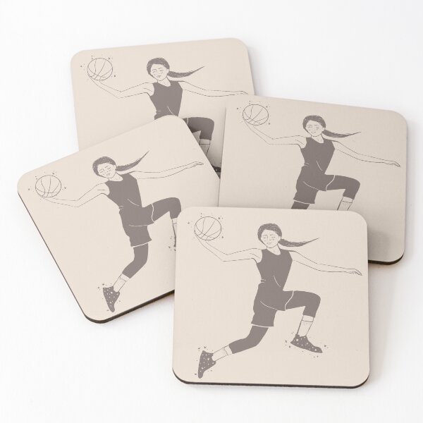 Item preview, Illustration of an inspiring woman - Brown Rebound designed and sold by Michouprint.
