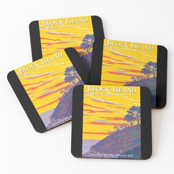Item preview, Block Island Rhode Island USA Poster designed and sold by JordanHolmes.