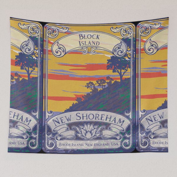 Item preview, Block Island Rhode Island USA Vintage designed and sold by JordanHolmes.