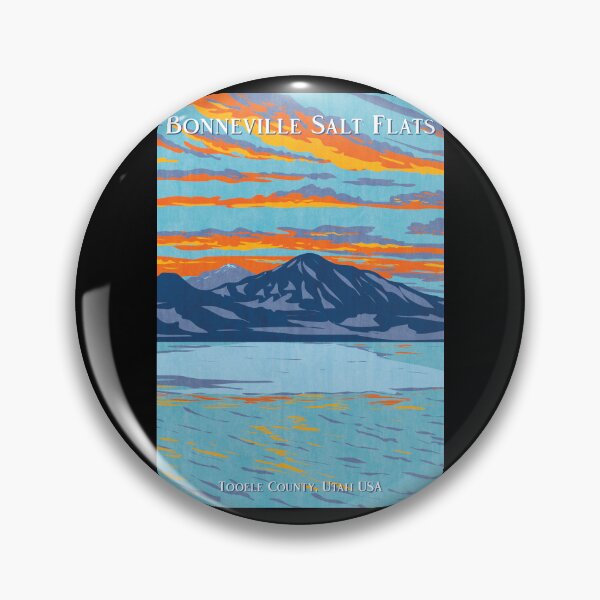 Item preview, Bonneville Salt Flats Utah USA Poster designed and sold by JordanHolmes.