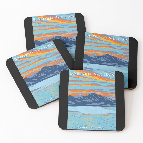 Item preview, Bonneville Salt Flats Utah USA Poster designed and sold by JordanHolmes.