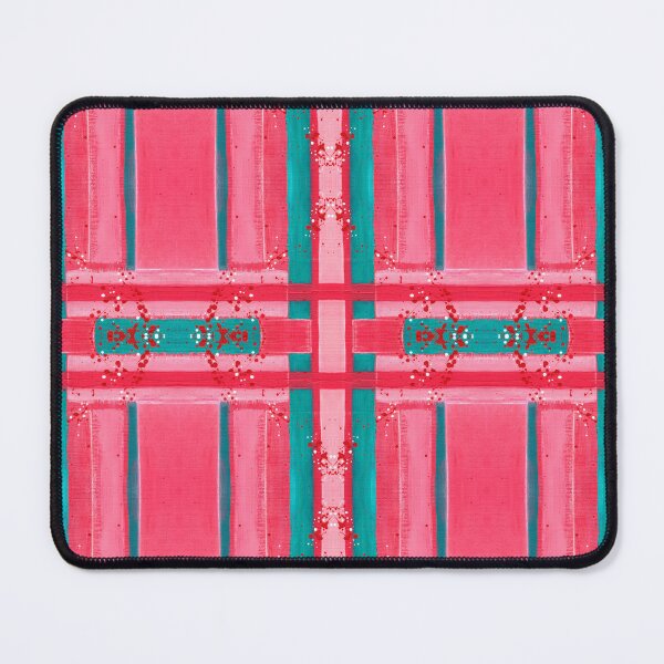 Item preview, Geometric Pink and Teal Pattern designed and sold by Janine-Brewster.