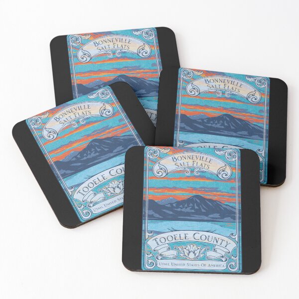Item preview, Bonneville Salt Flats Utah USA Vintage designed and sold by JordanHolmes.