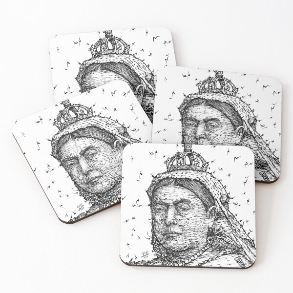 Item preview, QUEEN VICTORIA ink portrait .1 designed and sold by lautir.