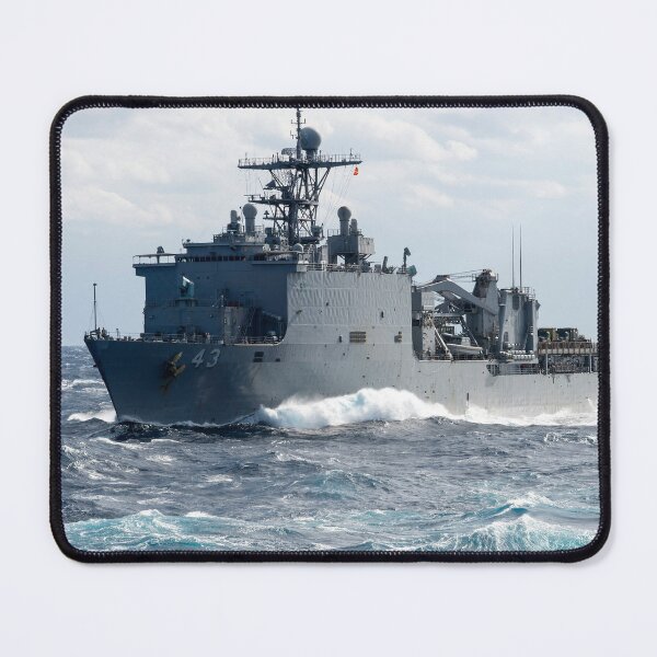 Item preview, STK109156M-USS Fort McHenry prepares for an underway replenishment. designed and sold by StocktrekImages.