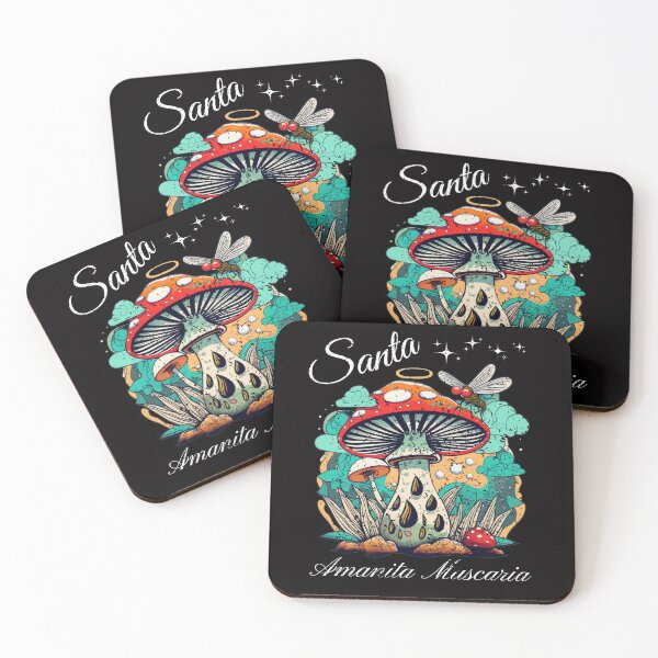 Item preview, Santa Amanita Muscaria, Sacred Fungus, Amanita Flies, Natural Healing designed and sold by HelenGie.