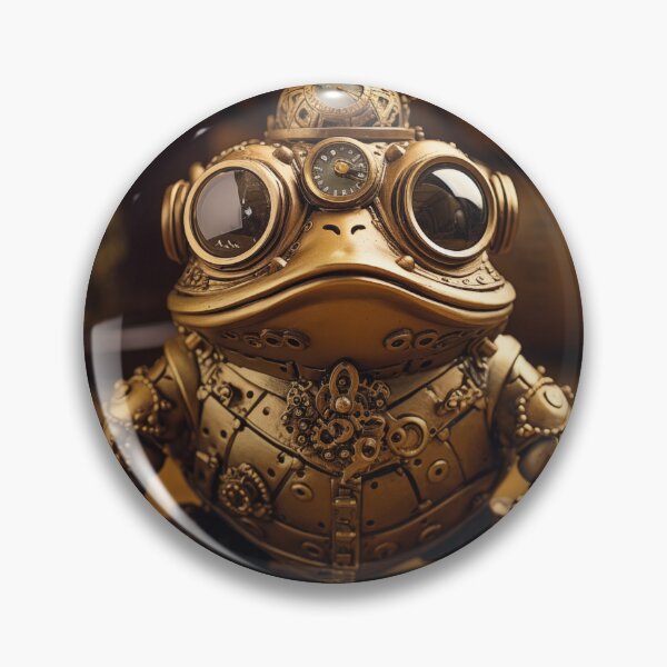 Item preview, Timeless Toad: A Leap into Steampunk designed and sold by Manimilo.