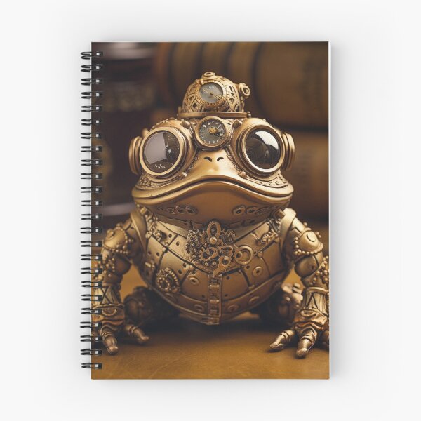 Item preview, Timeless Toad: A Leap into Steampunk designed and sold by Manimilo.