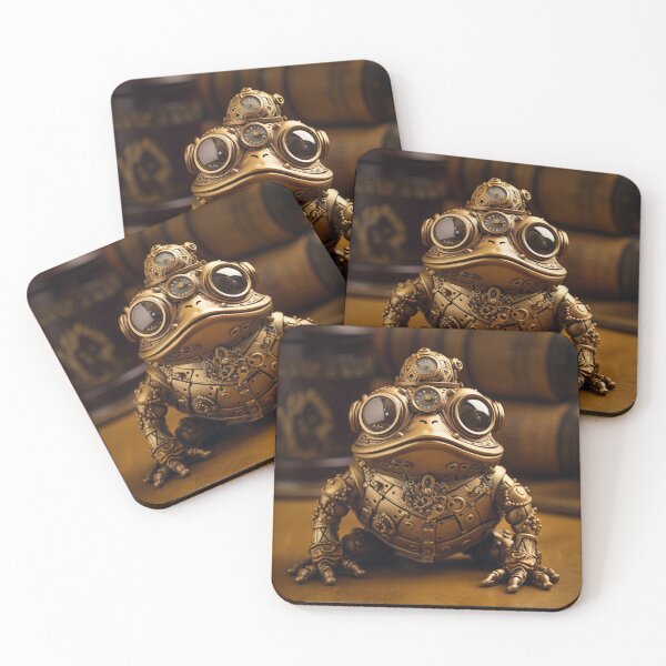 Item preview, Timeless Toad: A Leap into Steampunk designed and sold by Manimilo.