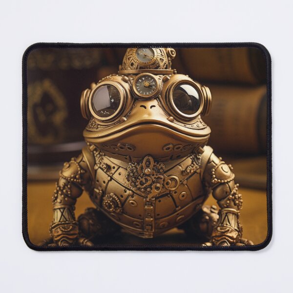 Item preview, Timeless Toad: A Leap into Steampunk designed and sold by Manimilo.