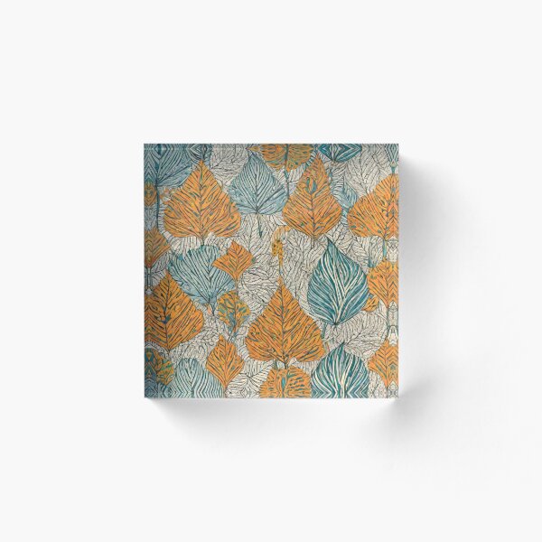 Item preview, hojas en colores pastel designed and sold by coolsima.