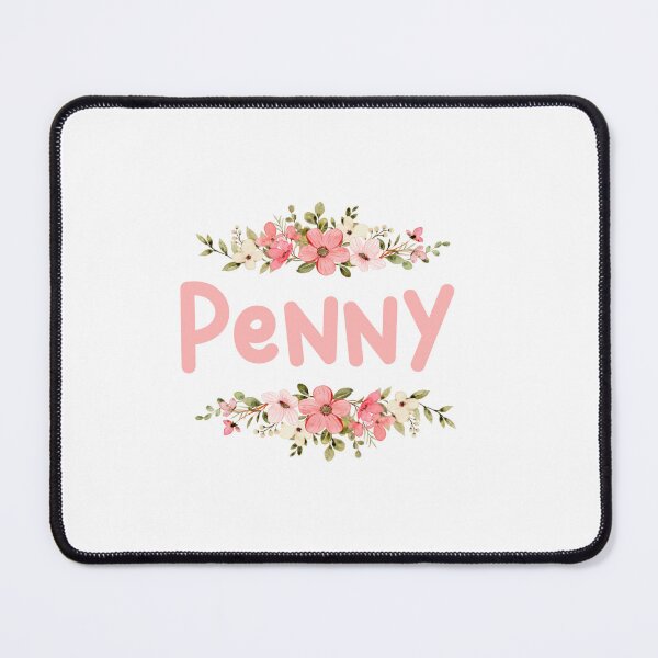 Item preview, Flower Penny Name Label designed and sold by NafilNafiz.