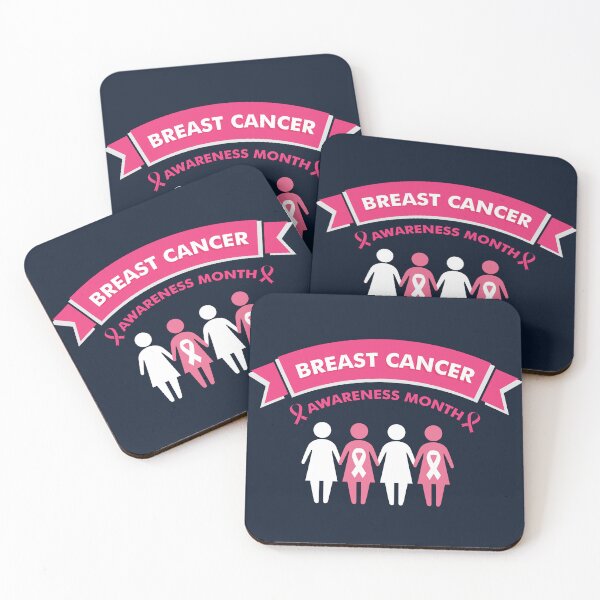 Item preview, Pink October-Join the Fight: Hope for a Breast Cancer-Free World-Black BG designed and sold by mndesignworx.