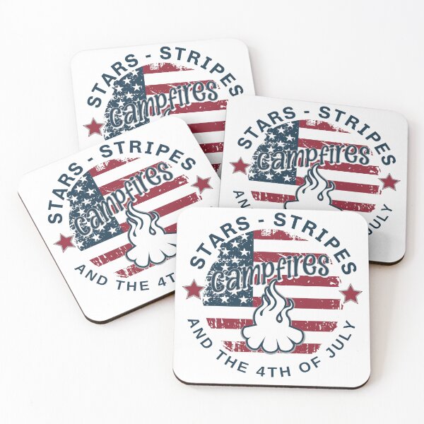 Item preview, Stars Stripes Campfires and 4th of July designed and sold by Soulful Stash .