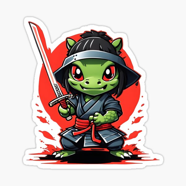 Artikel-Vorschau von Ninja Aligator #1, designt und verkauft von TcheloArt.