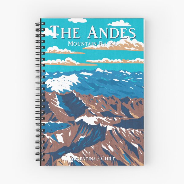 Item preview, The Andes Mountain Range South America Poster designed and sold by JordanHolmes.