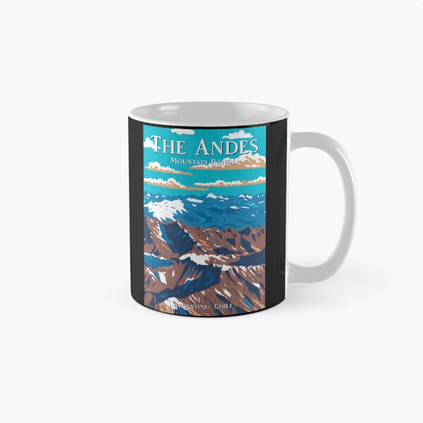 Aperçu de l'œuvre Affiche de la Cordillère des Andes en Amérique du Sud créée et vendue par JordanHolmes.
