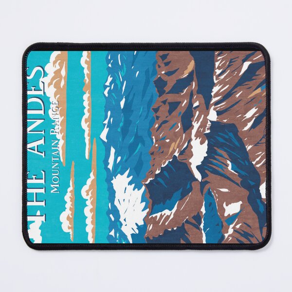Item preview, The Andes Mountain Range South America Poster designed and sold by JordanHolmes.