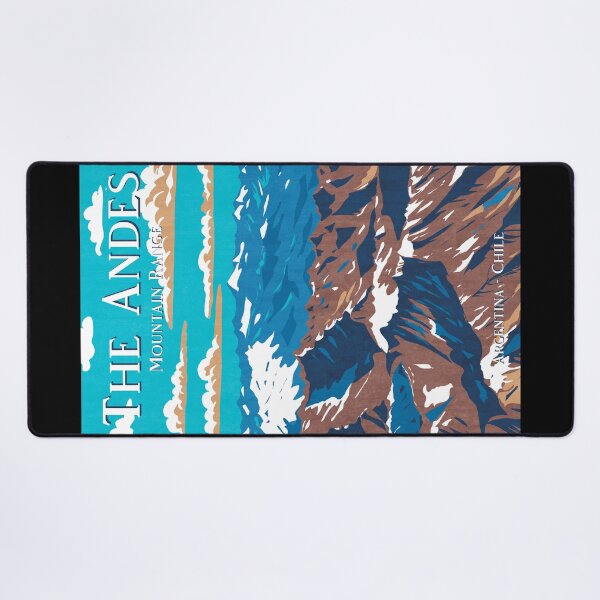 Item preview, The Andes Mountain Range South America Poster designed and sold by JordanHolmes.