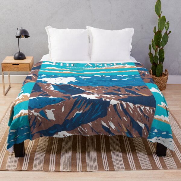Item preview, The Andes Mountain Range South America Poster designed and sold by JordanHolmes.