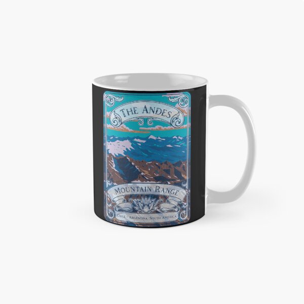 Aperçu de l'œuvre La Cordillère des Andes Amérique du Sud Vintage créée et vendue par JordanHolmes.