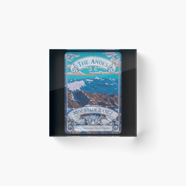 Item preview, The Andes Mountain Range South America Vintage designed and sold by JordanHolmes.