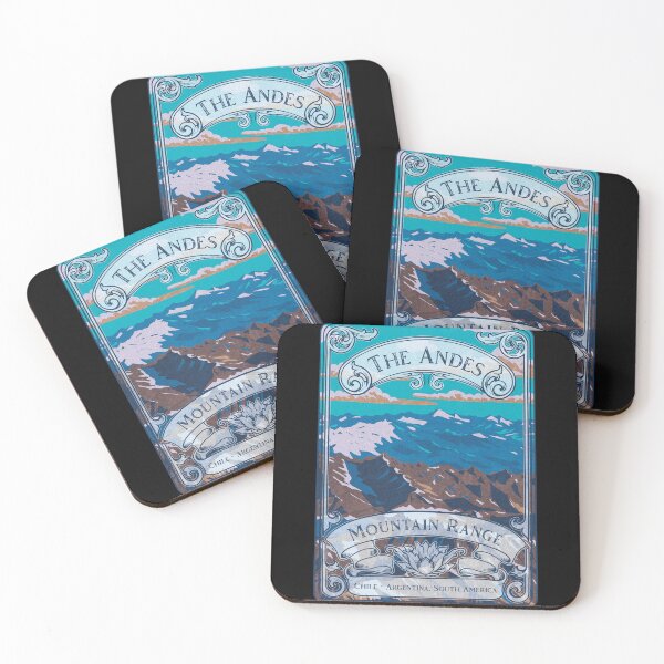 Item preview, The Andes Mountain Range South America Vintage designed and sold by JordanHolmes.