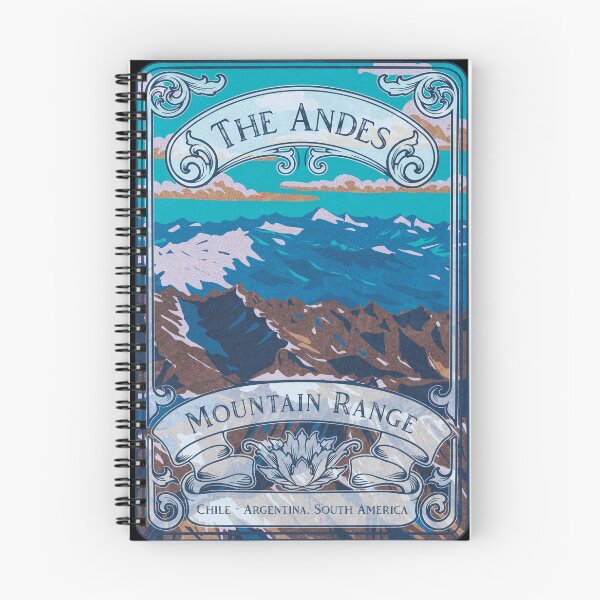 Item preview, The Andes Mountain Range South America Vintage designed and sold by JordanHolmes.