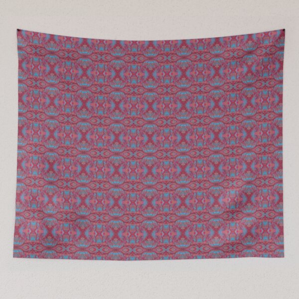 Item preview, Kaleidoscope in pink and blue designed and sold by Janine-Brewster.
